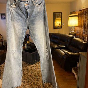 American Eagle Hi-Rise Boho sz 16 L